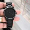 Calvin Klein All-Black Pattern Dial Stainless Steel Bracelet Quartz Watch for Men, calvin klein black quartz watch