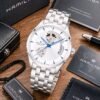 Hamilton White Dial Open Heart Automatic Steel Watch for Men, view 2
