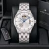 Hamilton White Dial Open Heart Automatic Steel Watch for Men, view 3